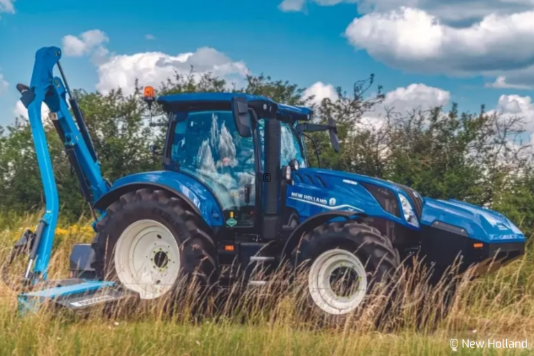 Tractor New Holland op biomethaan